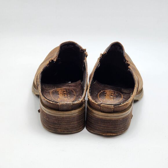 Timberland Smart Leather Slip On Mule Clogs Shoes Size 8.5 - Picture 6 of 11